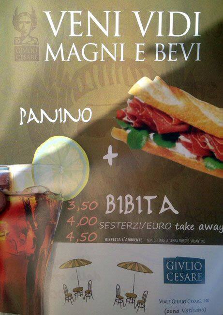 Menu di Julio cesar 