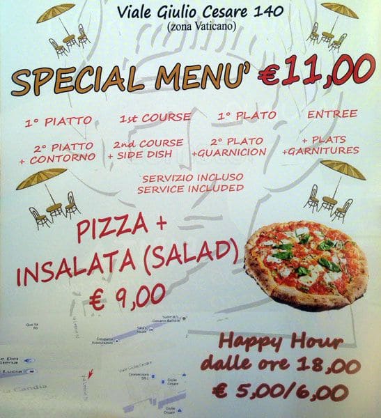 Menu di Julio cesar 