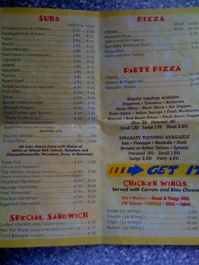 Pizza Works Etc Menu, Menu for Pizza Works Etc, Williamsville, Buffalo ...