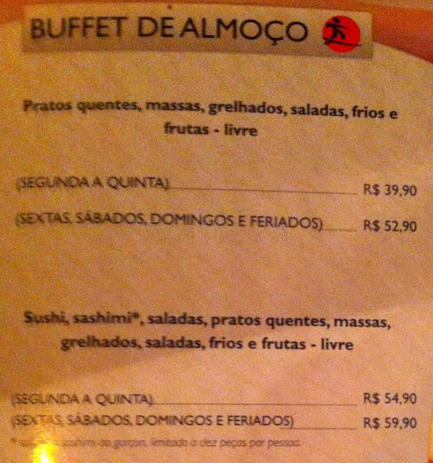 Mormaii Surf Bar cardápio