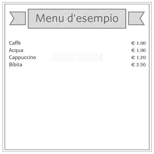Menu di Cose Buone 