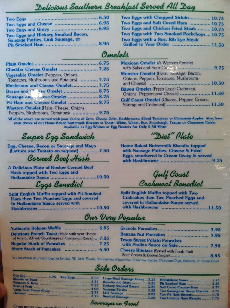 Donut Hole Bakery Cafe Menu Menu For Donut Hole Bakery Cafe Destin Destin