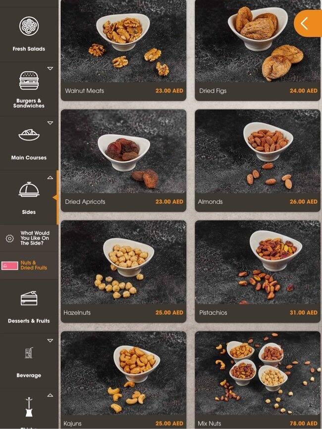 Menu At HuQQa Dubai Mall Best Shisha Lounge Turkish Restaurant 