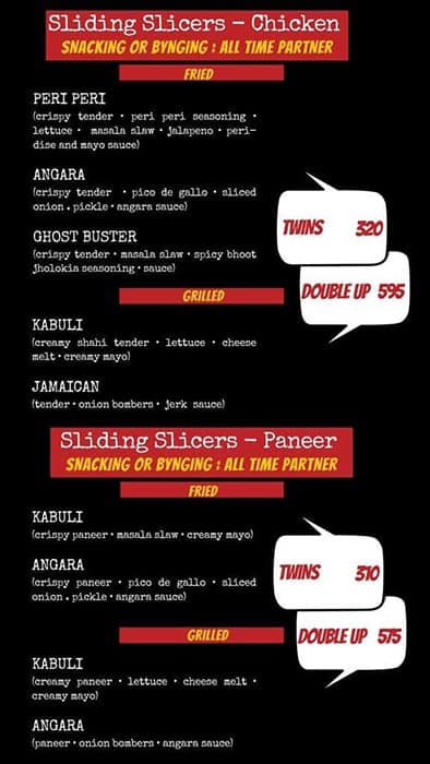 All About Chicken menu