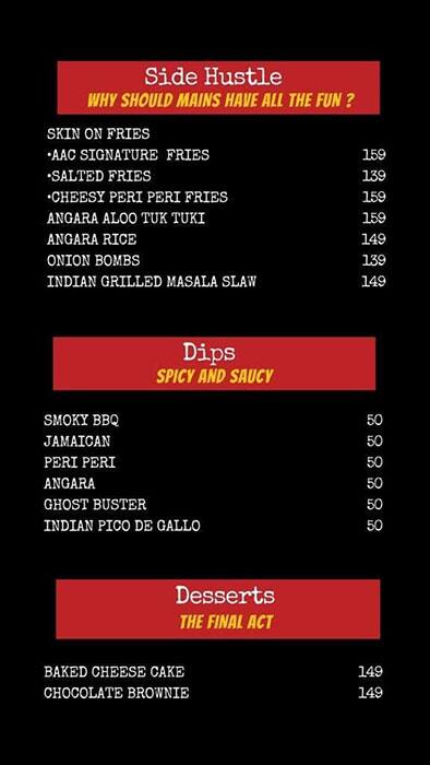 All About Chicken menu