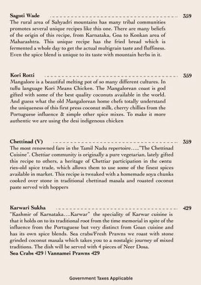 The Grove Kitchen & Bar menu