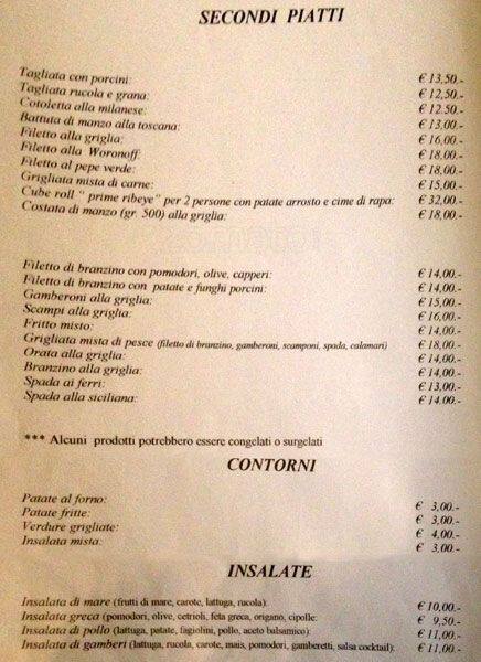 Menu di Verro2 