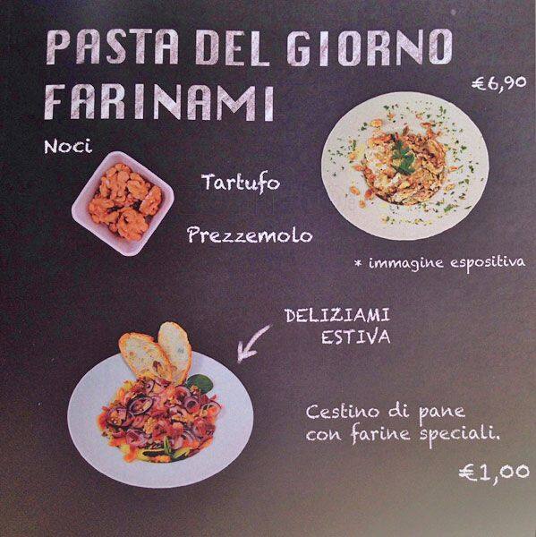 Menu di Farinami 