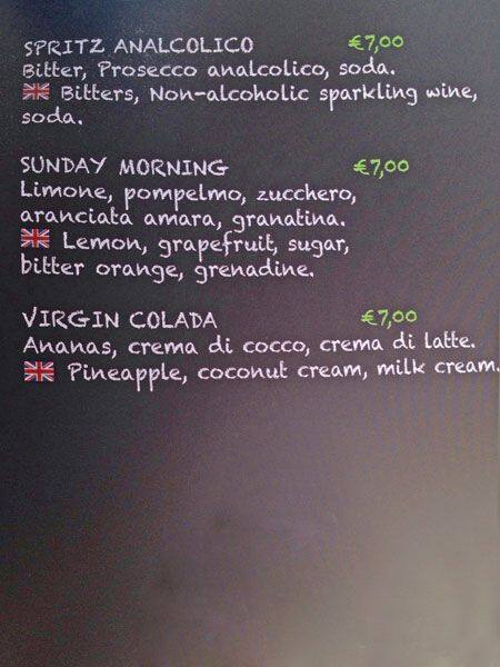 Menu di Farinami 