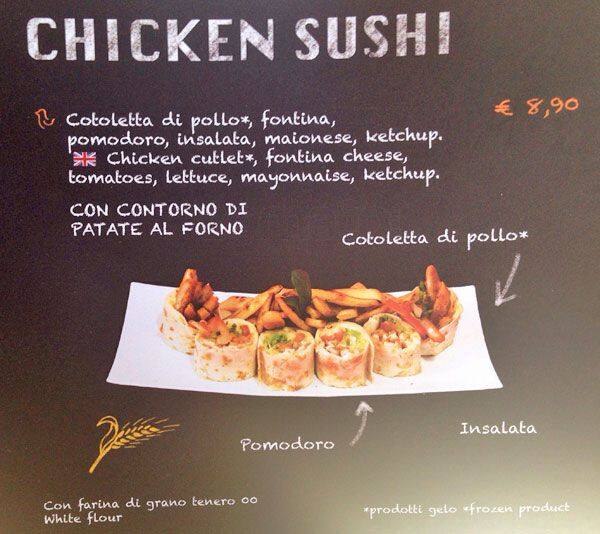 Menu di Farinami 