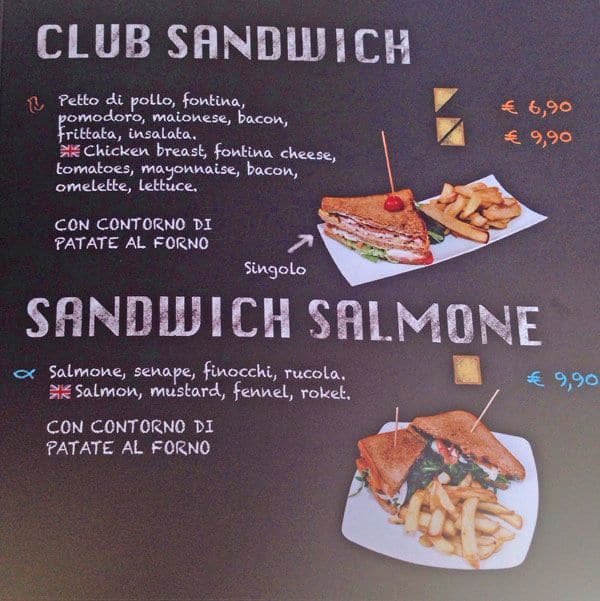 Menu di Farinami 