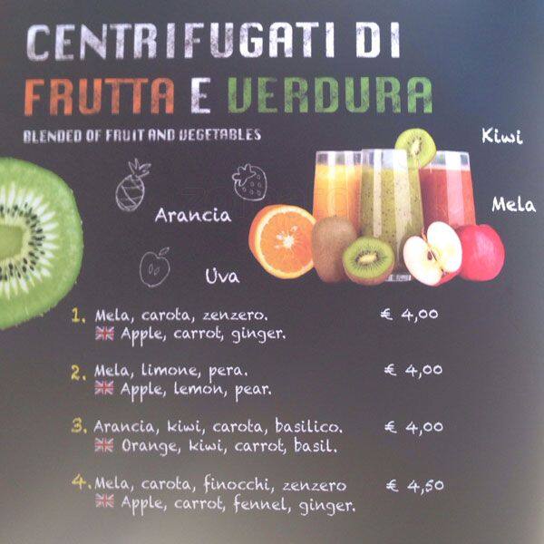 Menu di Farinami 