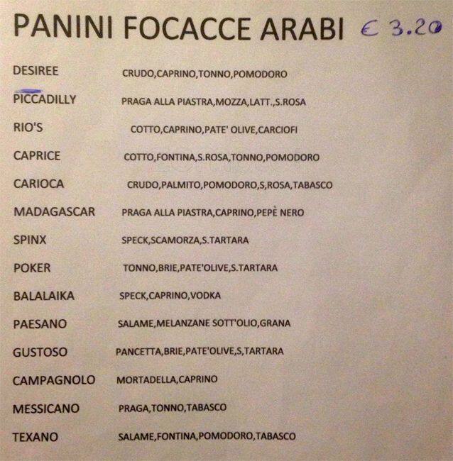 Menu di Smile 