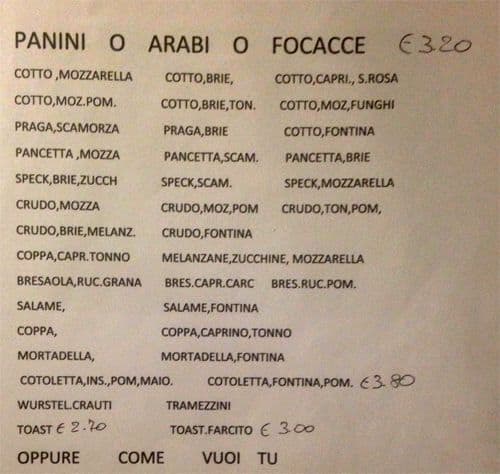 Menu di Smile 