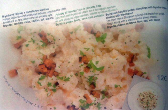Menu di Andy's Corner 