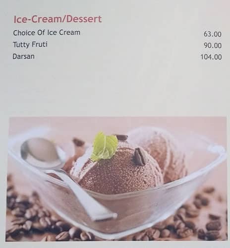 Manthan Songhai Bar & Restaurant menu