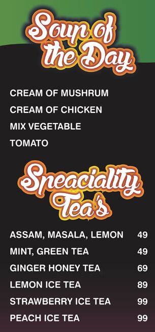 MAK Cafe Coffee menu