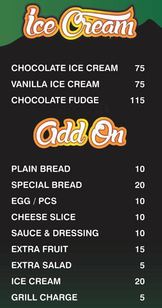 MAK Cafe Coffee menu