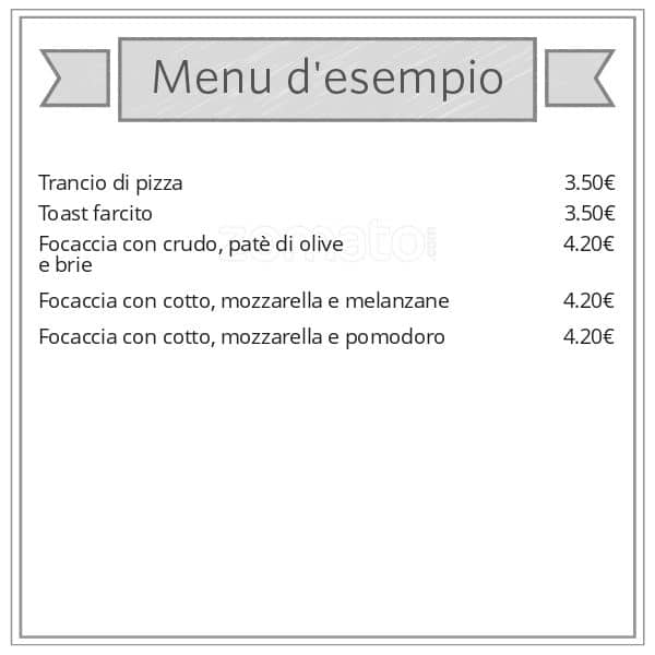 Menu di El Café 