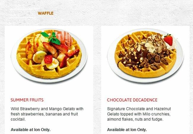 Swensen's メニュー