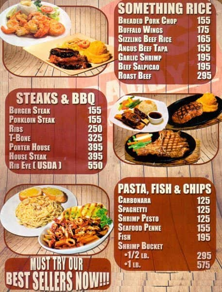 Big Daddy S Menu Menu For Big Daddy S Tomas Morato Quezon City   C648ce032fc23b09c2d15688b409d30b 