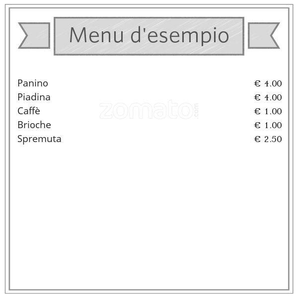 Menu di Regina Cafè 
