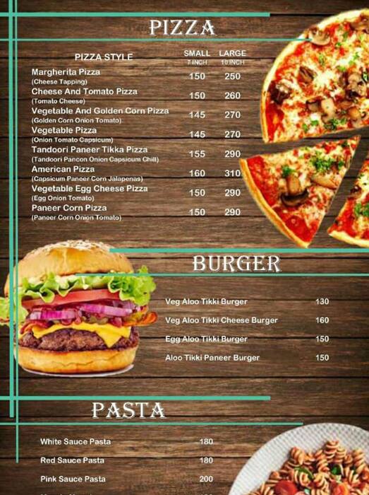 Menu of Thele Wala, Gomti Nagar, Lucknow
