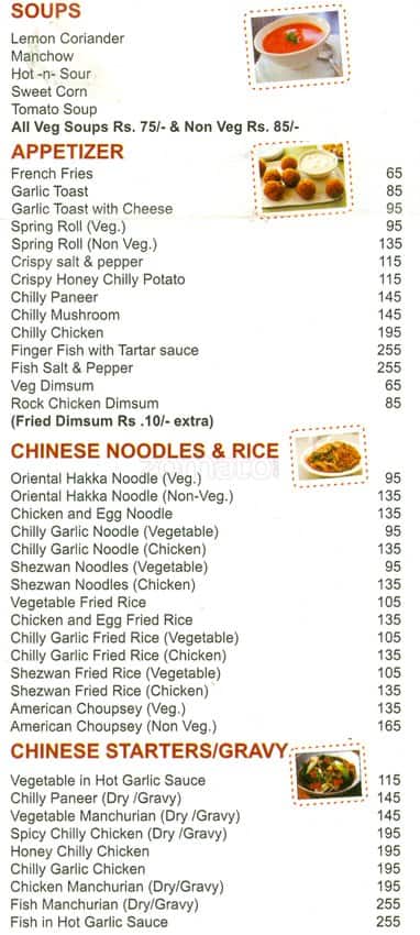 Cafe Delly Belly menu