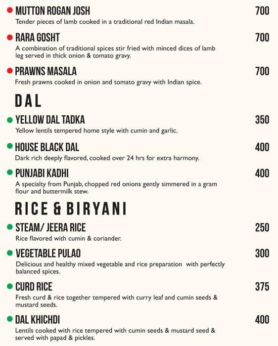 Menu at Kahwa, Navi Mumbai, 23M8+GPP