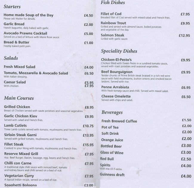 La reserve hotel restaurant menu zomato uk Hotel la reserve londra