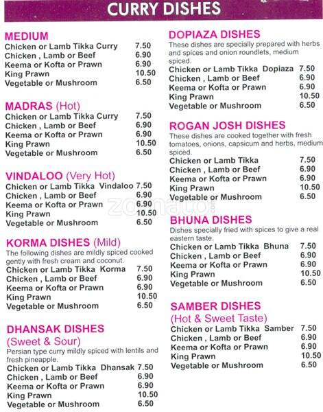Sangem menu
