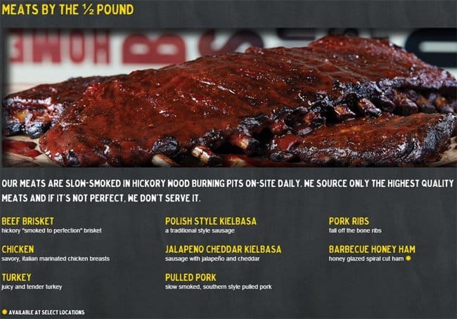 Dickey's Barbecue Pit Menu - Urbanspoon/Zomato