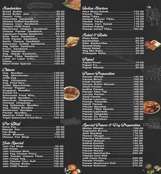 short-order-menu-menu-for-short-order-wardhaman-nagar-nagpur-zomato