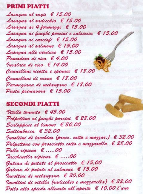 Menu di Cuor Di Pizza 