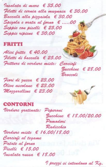 Menu di Cuor Di Pizza 