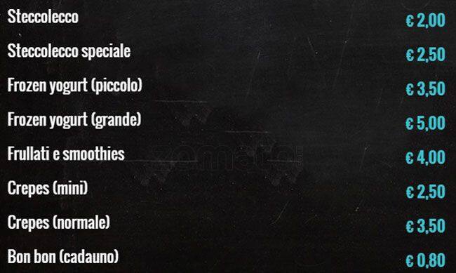 Menu di Steccolecco 