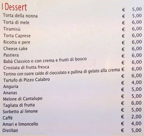 Menu di Recafe 