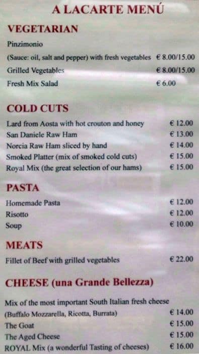 Menu di Boccondivino 