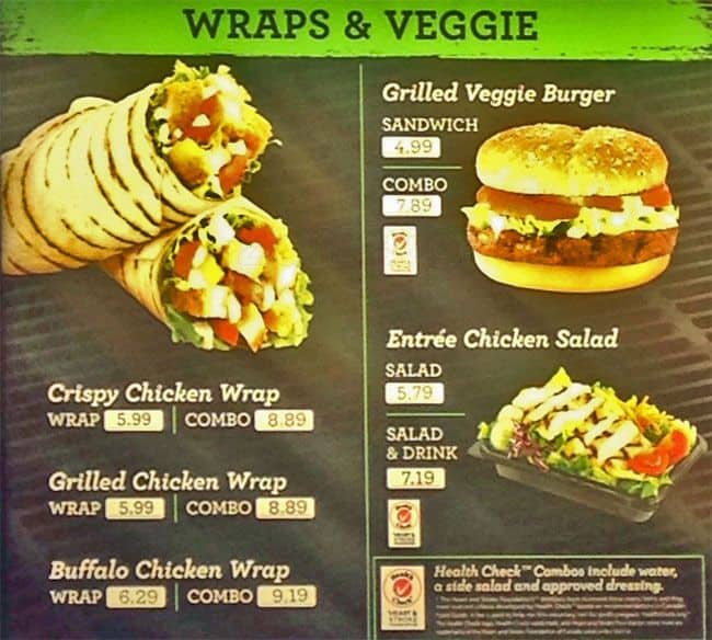 Menu at Harvey's restaurant, Ottawa, Carling Ave Unit 1