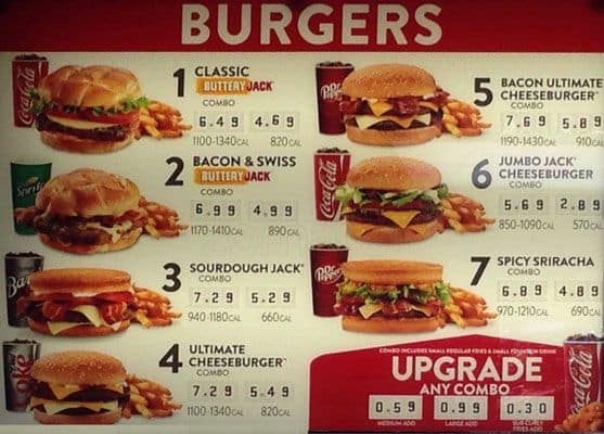 Jack In The Box Menu And Prices - All You Need Infos