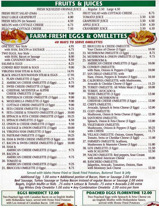 Cozy Soup 'n' Burger Menu Urbanspoon/Zomato