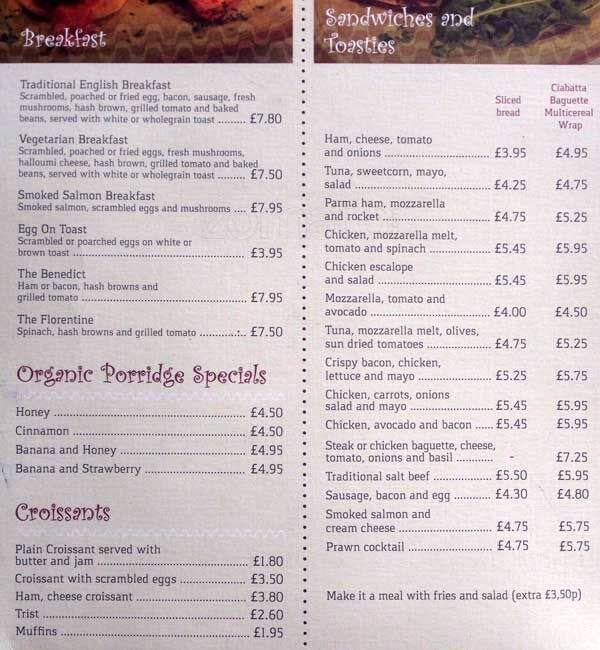 Cafe Rio Menu Menu For Cafe Rio Fitzrovia London Zomato UK