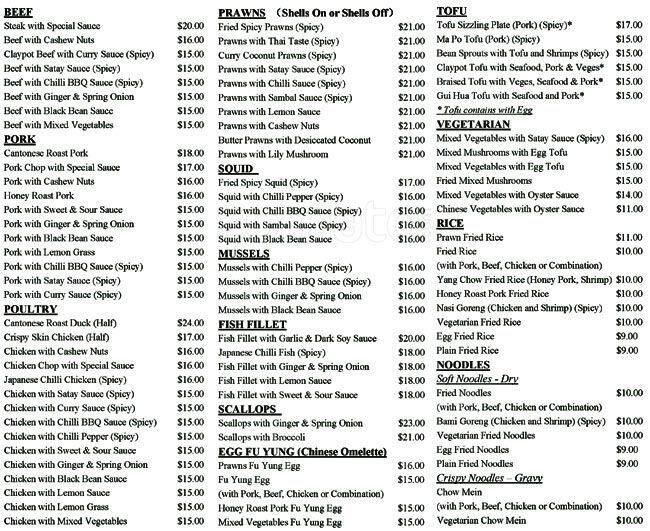 chopsticks menu christchurch