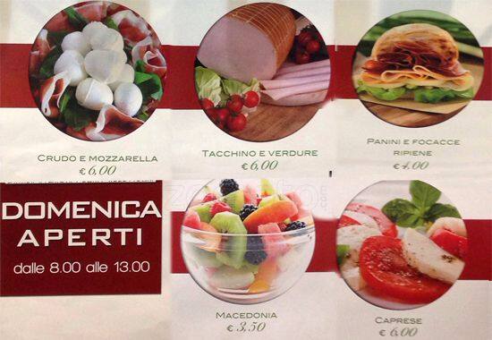 Menu di Luongo 