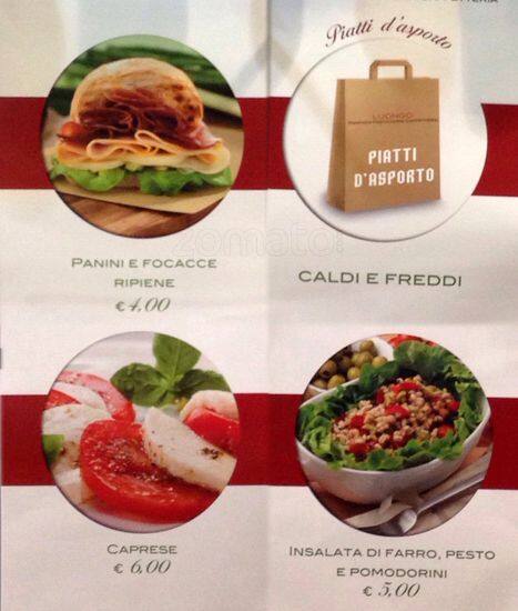 Menu di Luongo 