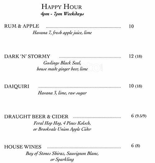 Port of Call Saloon Bar & Grill Menu Urbanspoon/Zomato