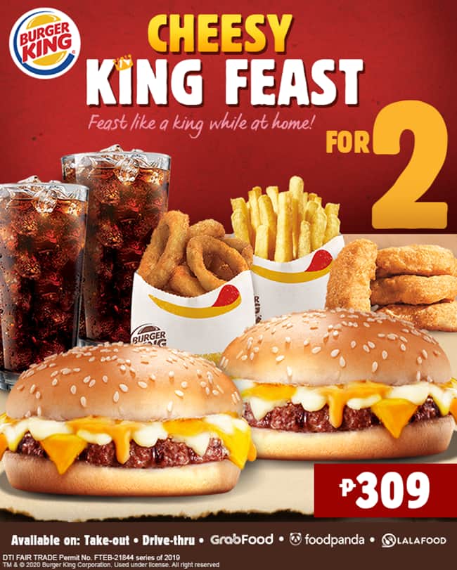 Burger King Menu Menu For Burger King Legaspi Village Makati City