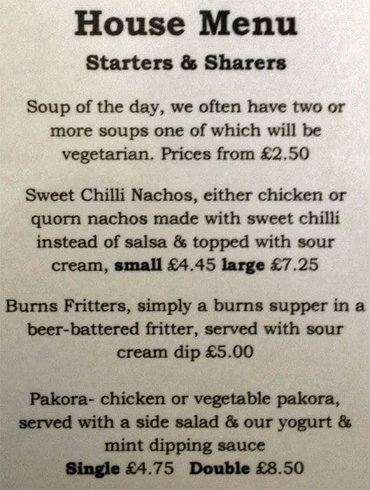 The Blue Chair Menu Menu For The Blue Chair Merchant City
