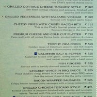 Blue Door Cafe Bhilai Menu