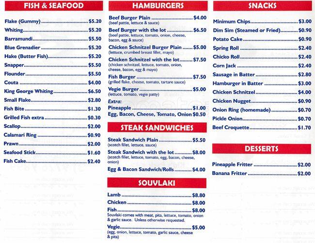 Manchester Road Fish & Chips Shop Menu Urbanspoon/Zomato Manchester Road Fish & Chips Shop Menu Urbanspoon/Zomato